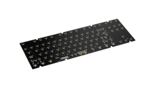 Load image into Gallery viewer, render of Keycult No. 3 PCB solder occluded
